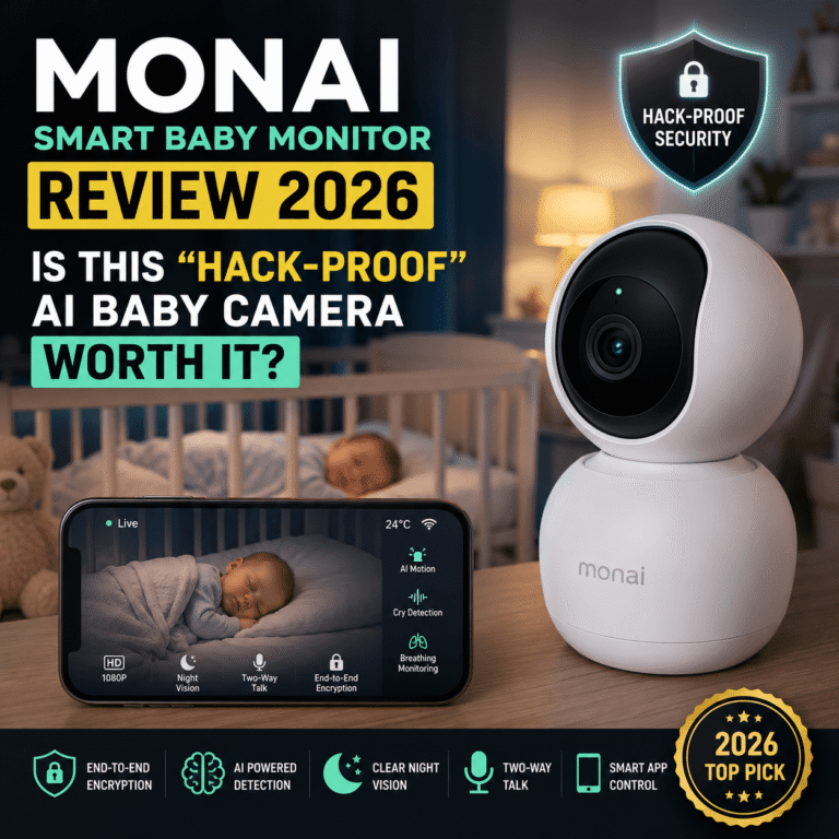 Monai Smart Baby Monitor Review 2026: Is This "Hack-Proof" AI Baby Camera Worth It?