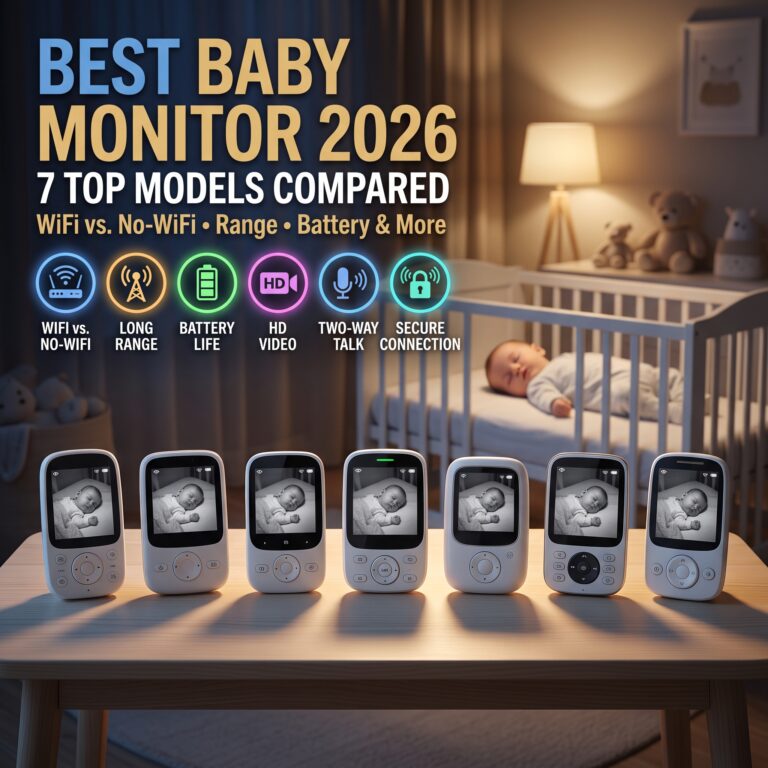 Best Baby Monitor 2026: 7 Top Models Compared (WiFi vs. No-WiFi, Range, Battery & More